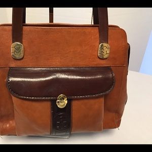 Marino Orlando leather shoulder bag